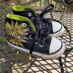 Converse high top "The Grinch" size 7